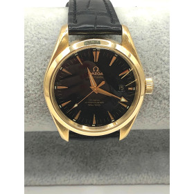 Швейцарские золотые часы  Omega Seamaster Aqua Terra 150m